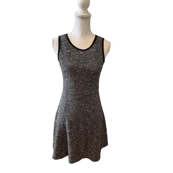 J Crew Tweed Textured Boucle Fit & Flare Office Ready Dress 4 - Picture 1 of 6